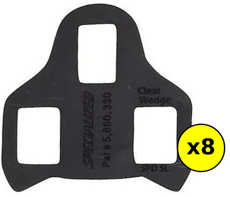 Body Geometry Cleat Wedge for Shimano SPD SL in Black