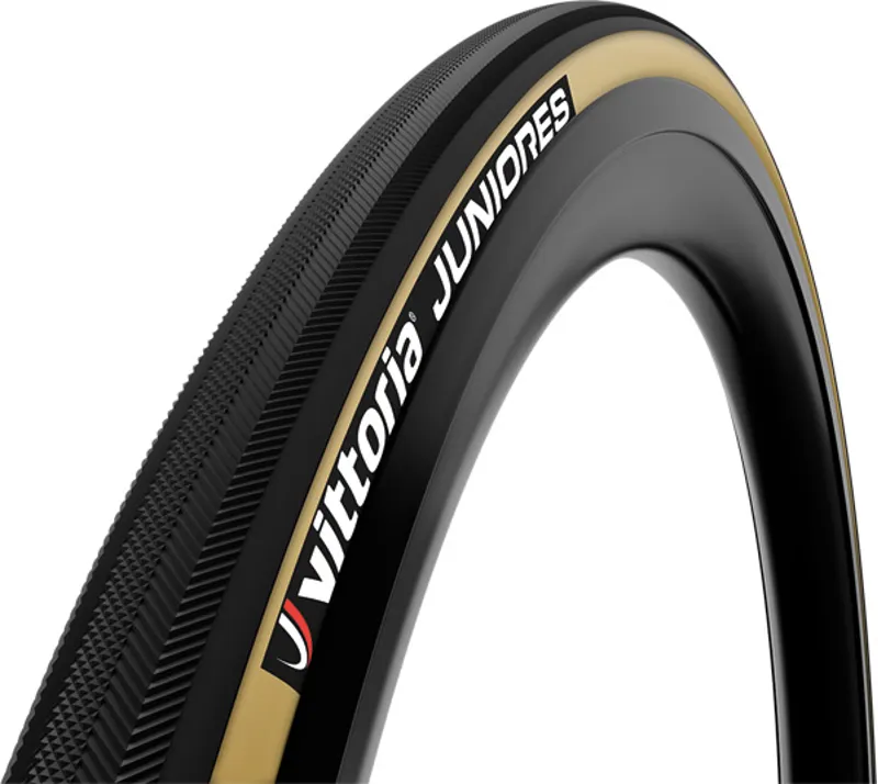 Vittoria Juniores 20inch x 21mm Cotton Tubular Tyre in Para Black
