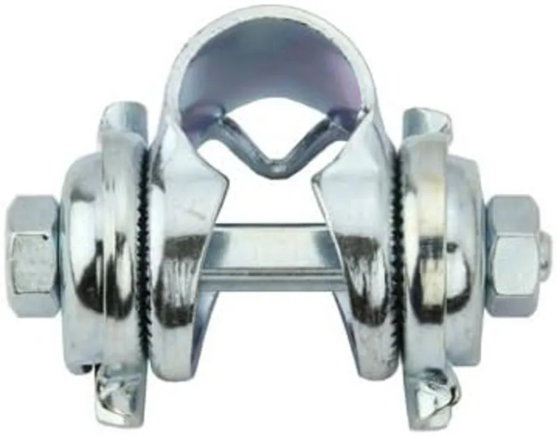 Saddle to Post Clamp Seat Guts in Silver