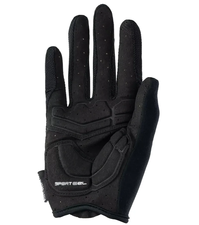 Specialized Body Geometry Sport Gel Long Finger Gloves in Black-1