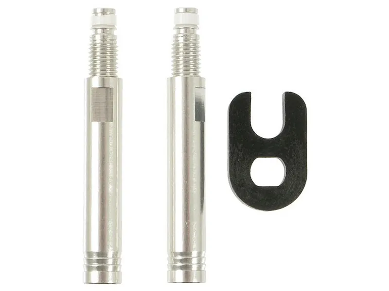 Vittoria 42mm Valve Extender Pair in Silver