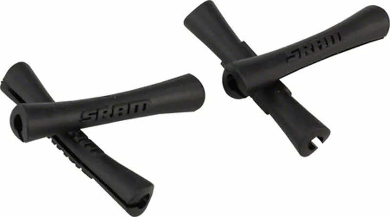 Sram Outer Cable Frame Protector Rubber Pack of 4 in Black