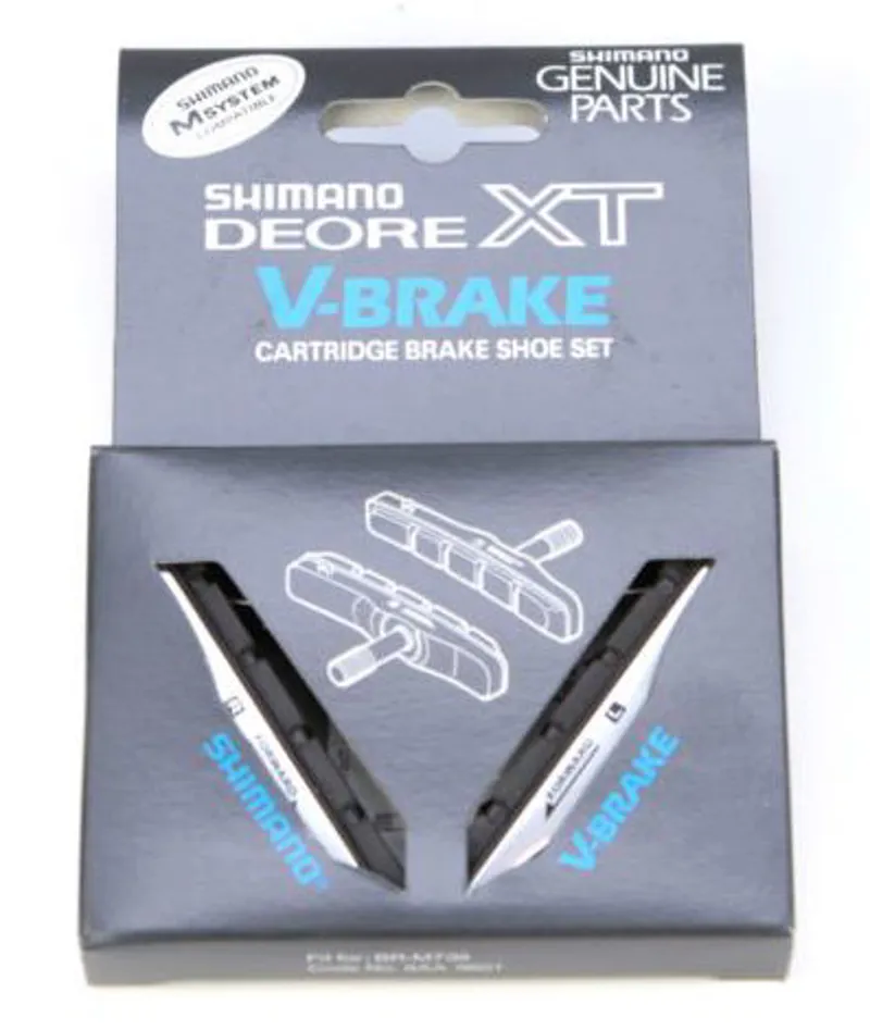 Shimano XT M739 V-Brake Cartridge Shoe-1