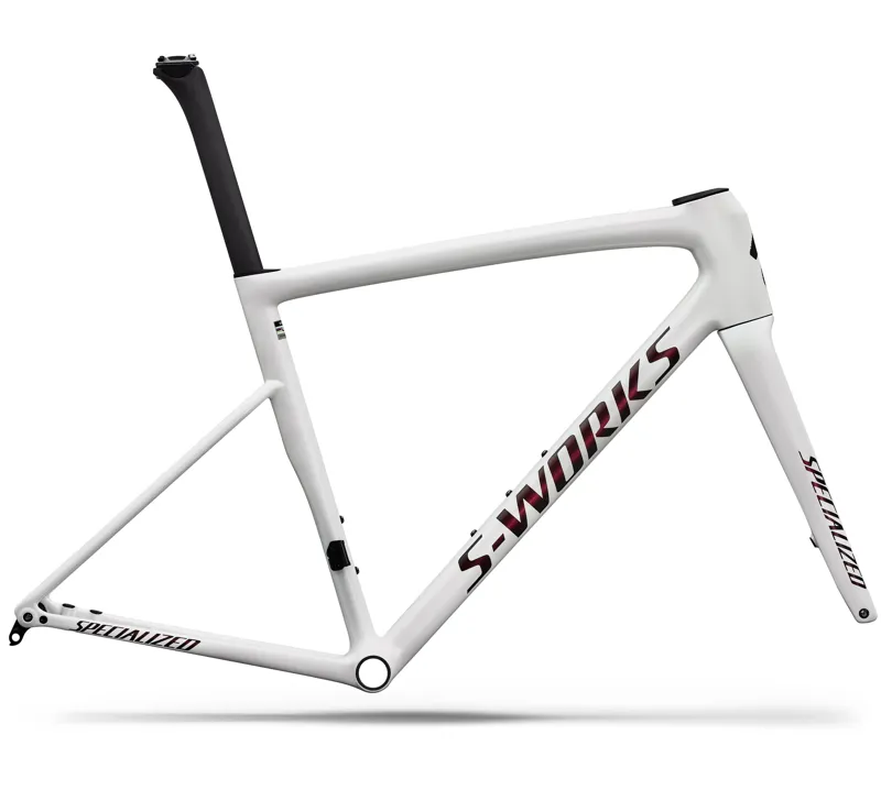 Specialized S-Works Tarmac SL8 Frameset - Gloss Metallic White Silver