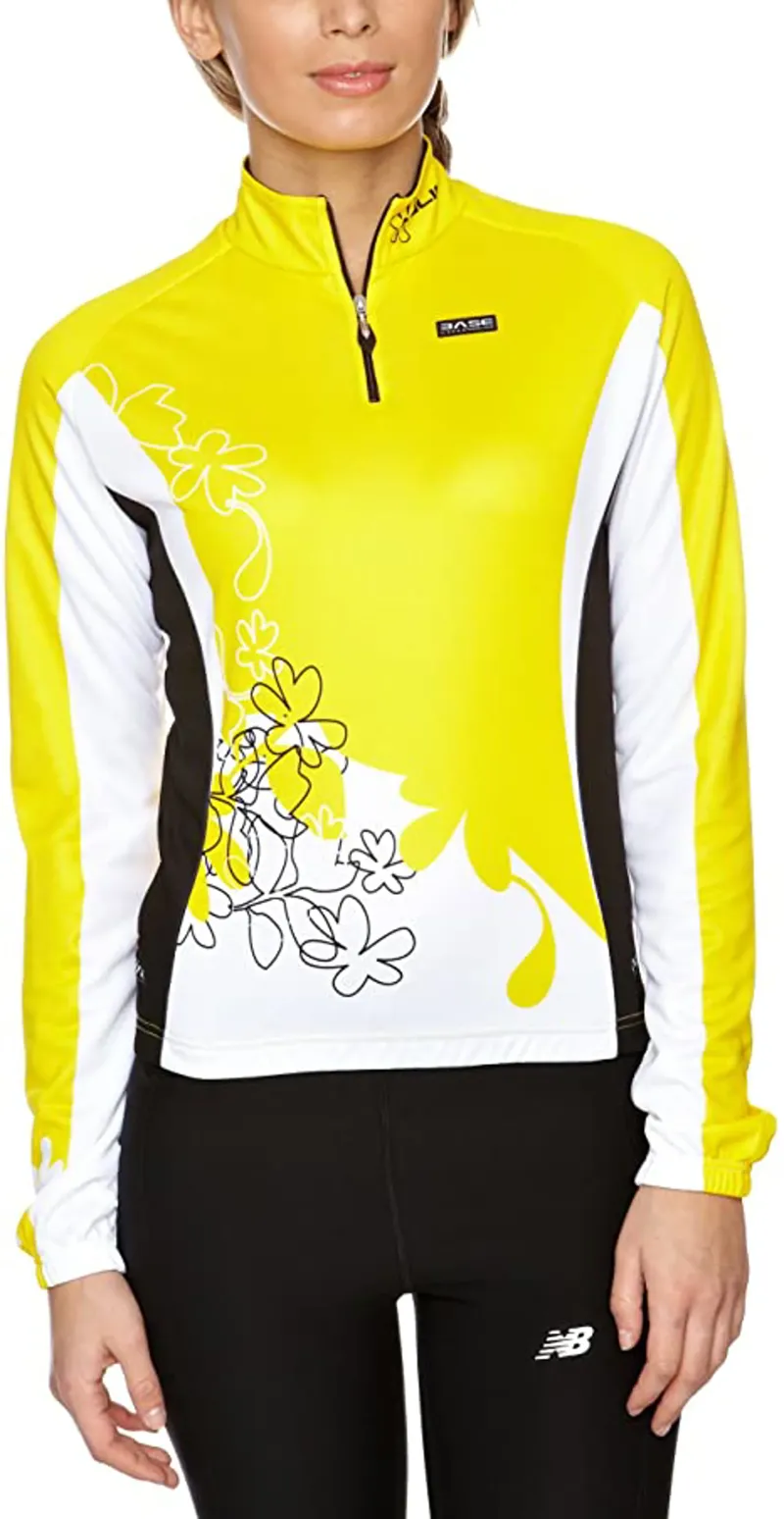 Nalini Basic Long Sleeve Jersey in Yellow size Small-1