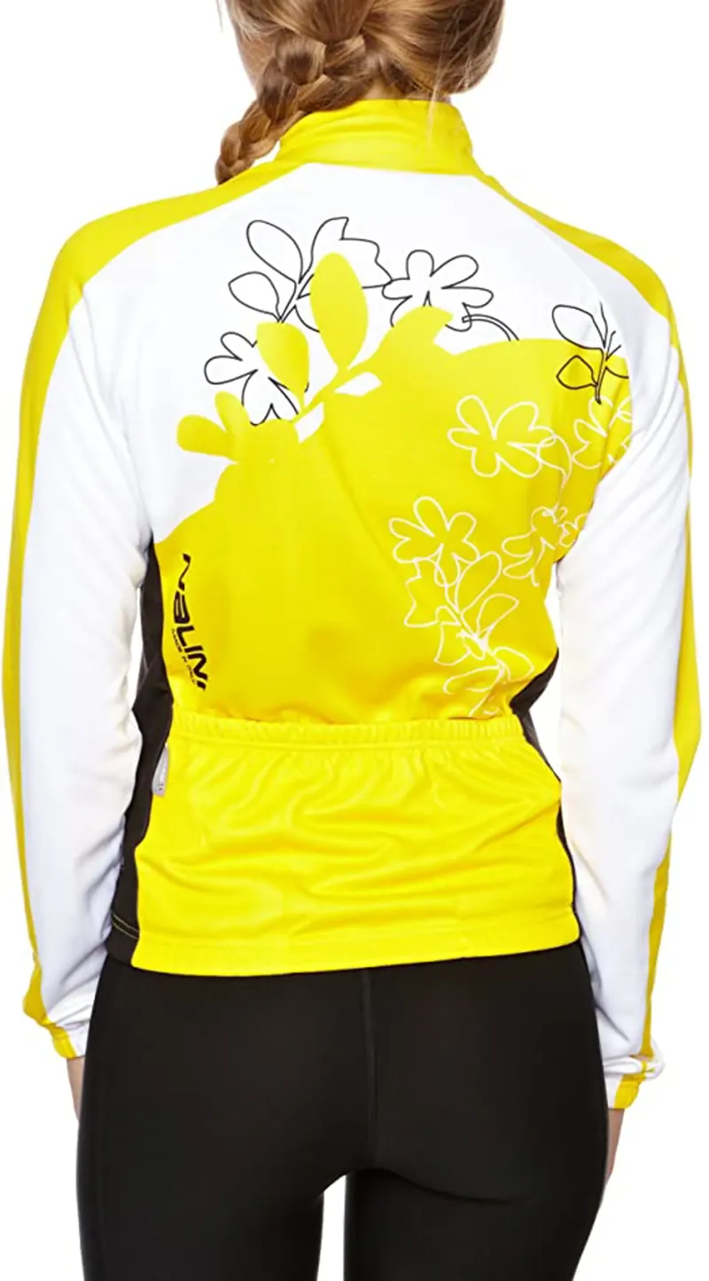 Nalini Basic Long Sleeve Jersey in Yellow size Small-2