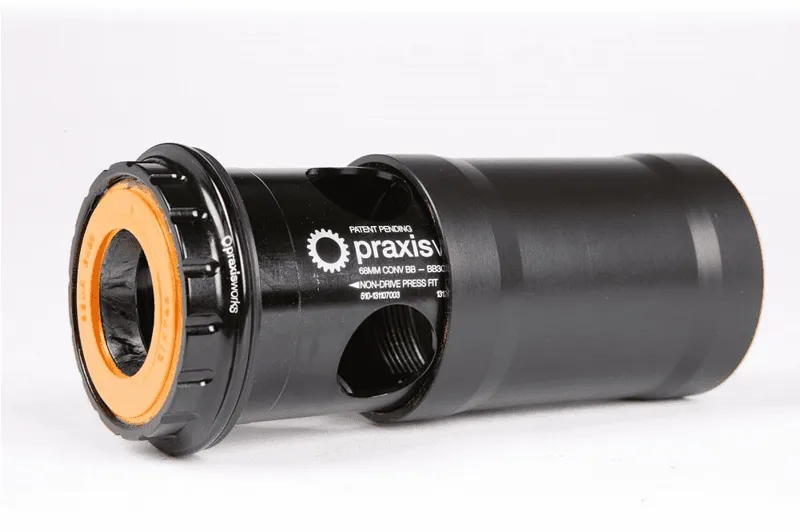 Praxis Works PF30 to 68mm Road Shimano Covertor Bottom Bracket in Black