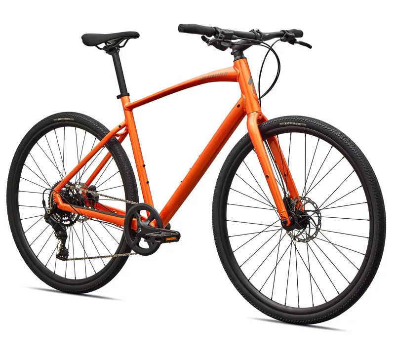 Specialized Sirrus X 2. 0 Hybrid in Tangerine Orange-2