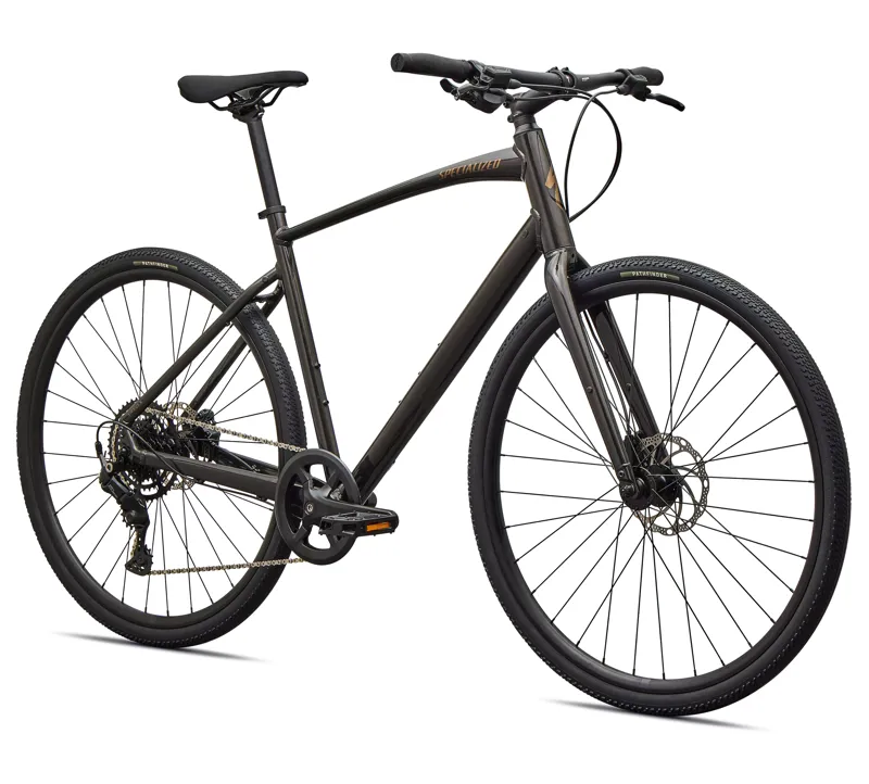 Specialized Sirrus X 2. 0 Hybrid in OBSIDIAN/ BURNT GOLD FROST-1
