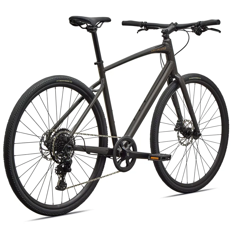 Specialized Sirrus X 2. 0 Hybrid in OBSIDIAN/ BURNT GOLD FROST-2