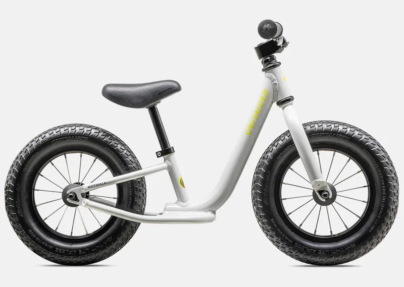 Specialized Hotwalk 12 Inch Wheel Balance Bike in Dune White/ Yellow