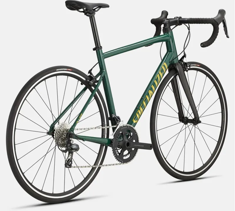 Specialized Allez Sport in Pine Green/ Gold/Carbon size 54cm-3