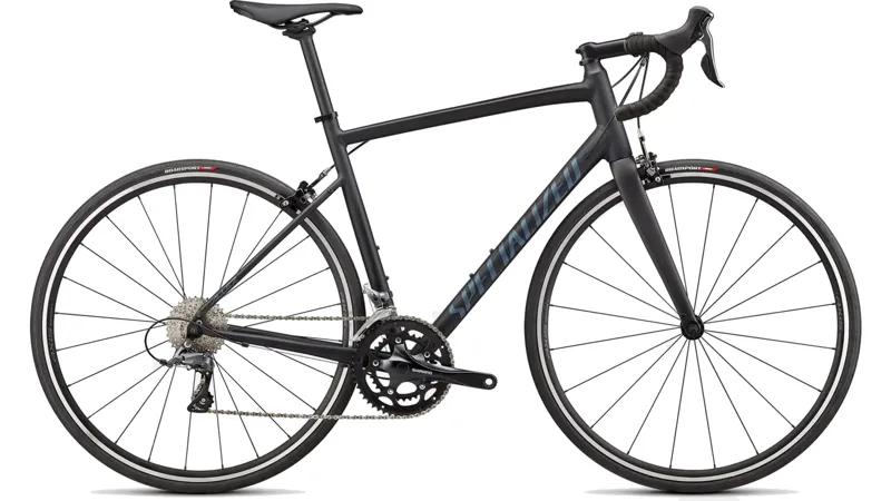 Specialized Allez E5 in Black/Cast Battleship/Carbon size 54cm