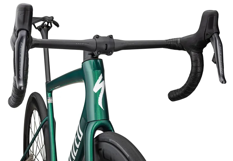 Specialized Tarmac SL8 Pro in Gloss Pine Green and Metalic White size 56cm-4