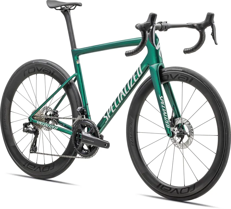 Specialized Tarmac SL8 Pro in Gloss Pine Green and Metalic White size 56cm-2