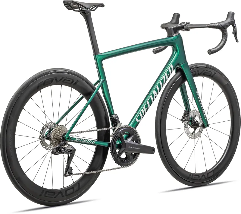 Specialized Tarmac SL8 Pro in Gloss Pine Green and Metalic White size 56cm-1