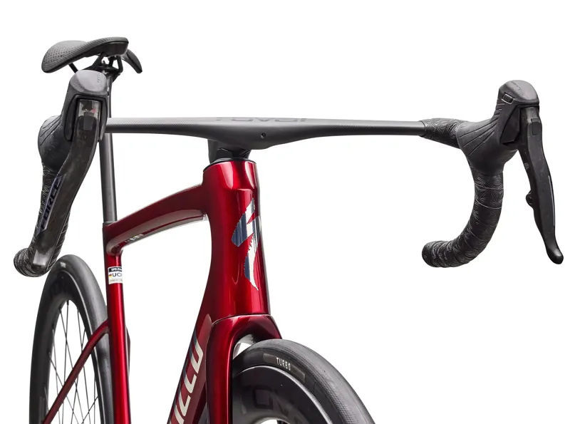 Specialized Tarmac SL8 Pro with SRAM Force AXS in Gloss Red Sky / Chrome-4