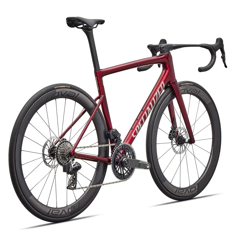 Specialized Tarmac SL8 Pro with SRAM Force AXS in Gloss Red Sky / Chrome-1