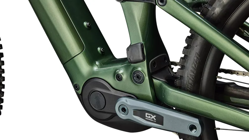 Specialized Turbo Levo 4 Expert in Cypress Green Silver-6