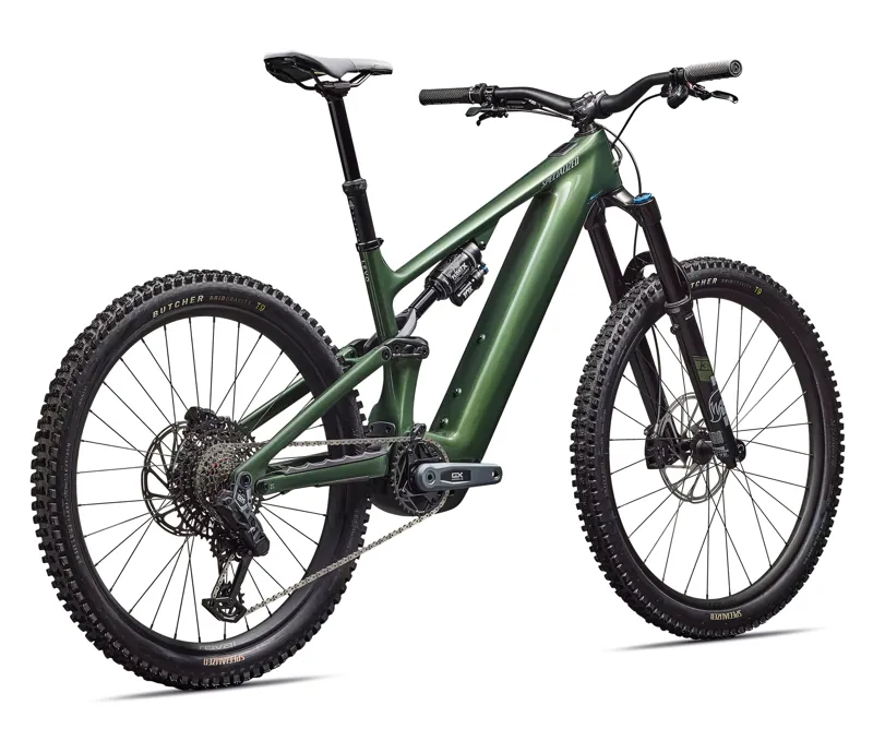 Specialized Turbo Levo 4 Expert in Cypress Green Silver-1