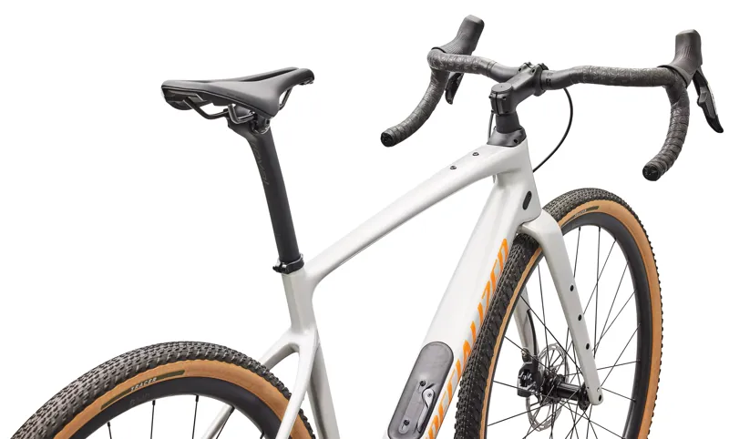 Specialized Diverge 4 Comp Carbon with Sram Apex AXS in  Dolomite/Orange Zest-6