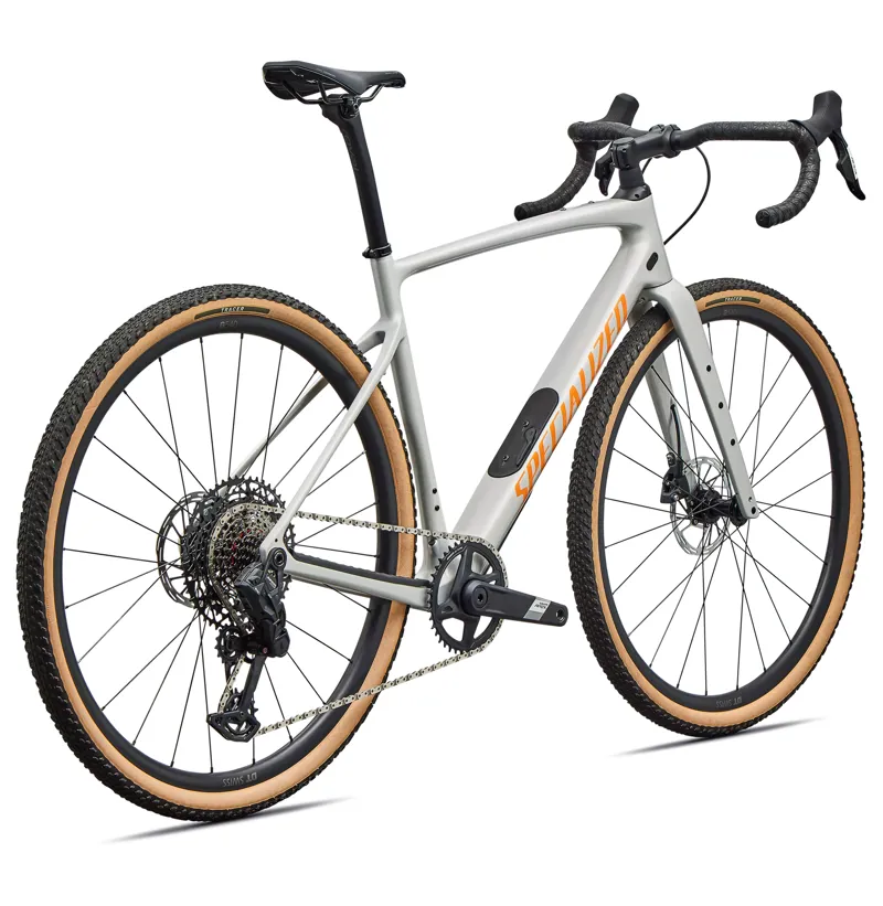 Specialized Diverge 4 Comp Carbon with Sram Apex AXS in  Dolomite/Orange Zest-4