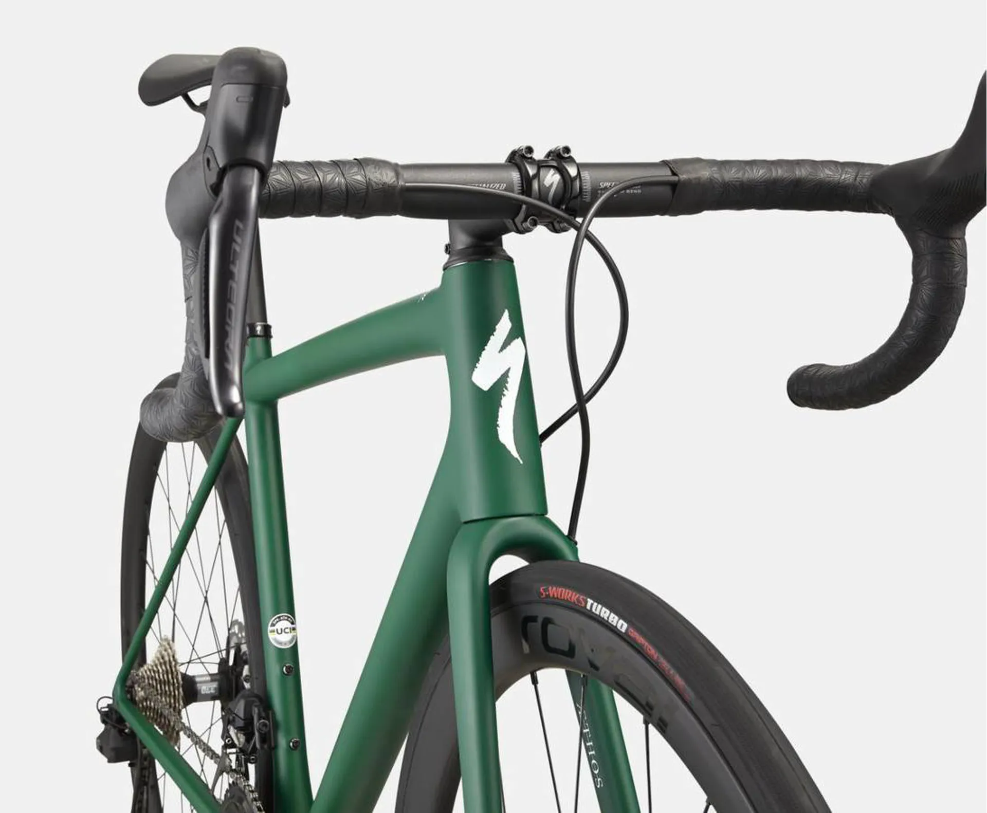 Specialized Aethos Expert in Pine Green/ White size 52cm