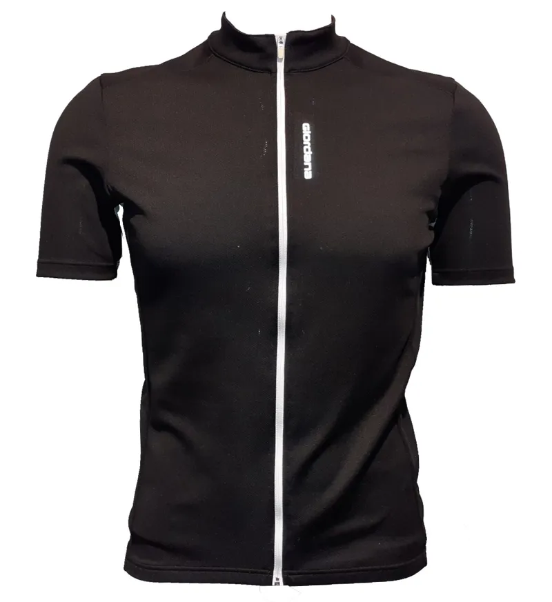 Giordana Fusion Short Sleve Jersey in Black size Large
