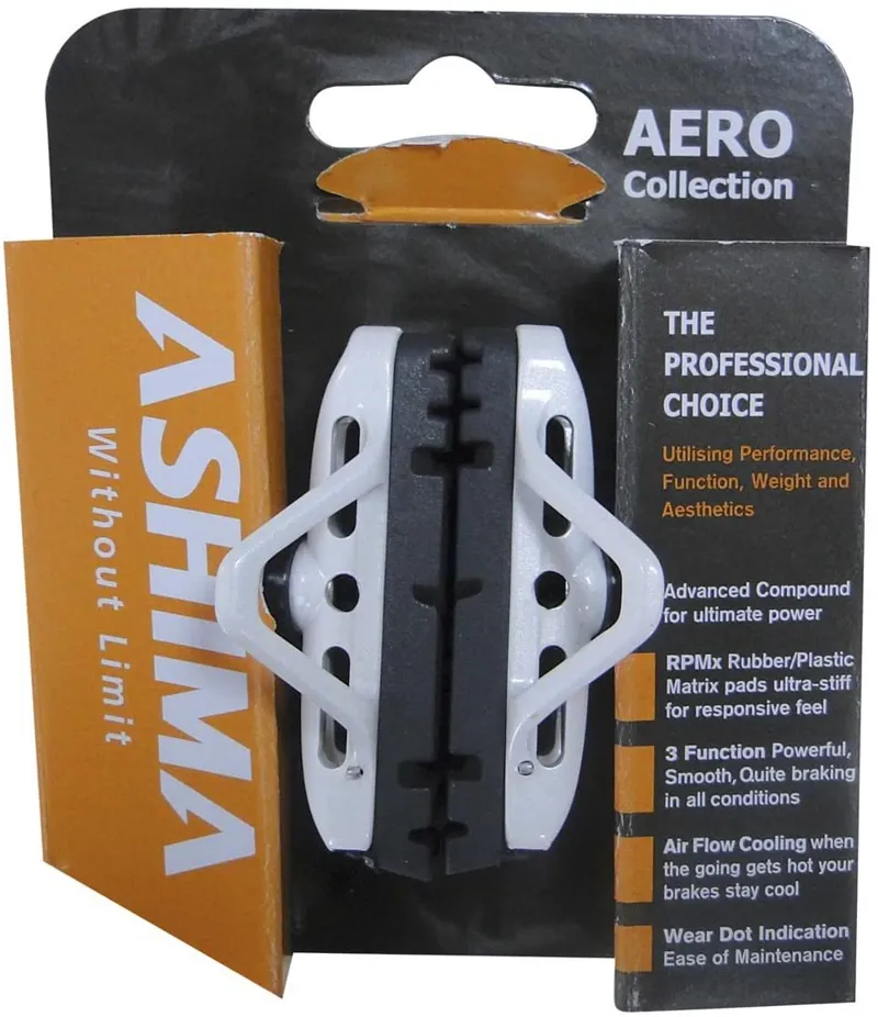 Ashima Rro-CA Shimano Compatible Brake Shoes Carbon Compound-2