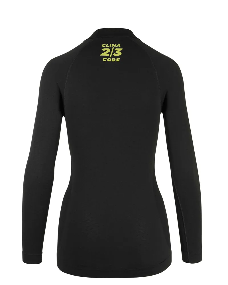 Assos Womens Spring/Fall Long Sleeve Skin Layer Base Layer in Black size XS-2
