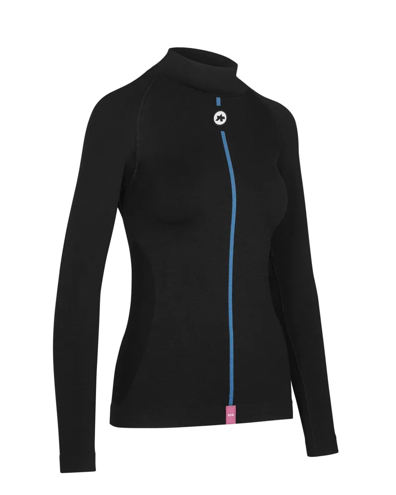 Assos Womans Winter Long Sleeve Skin Layer in Black Series size XS-1