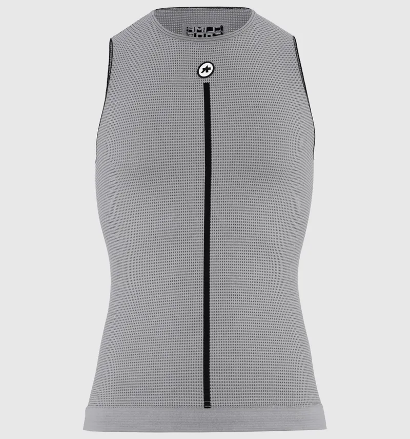 Assos Summer No Sleeve Vest P1 Skin Layer in Grey-1