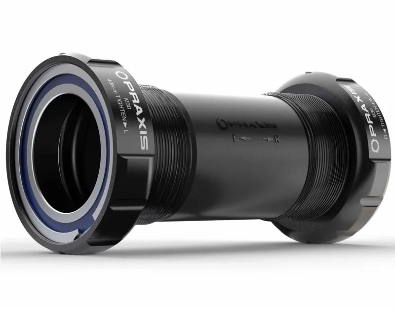 Praxis M30 BSA Threaded Bottom Bracket to fit Praxis 30-28mm Cranks in Black