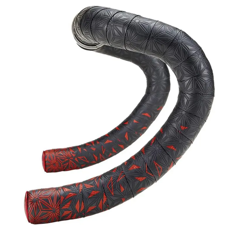 Supacaz Super Sticky Kush Star Fade Bar Tape in Red Fade