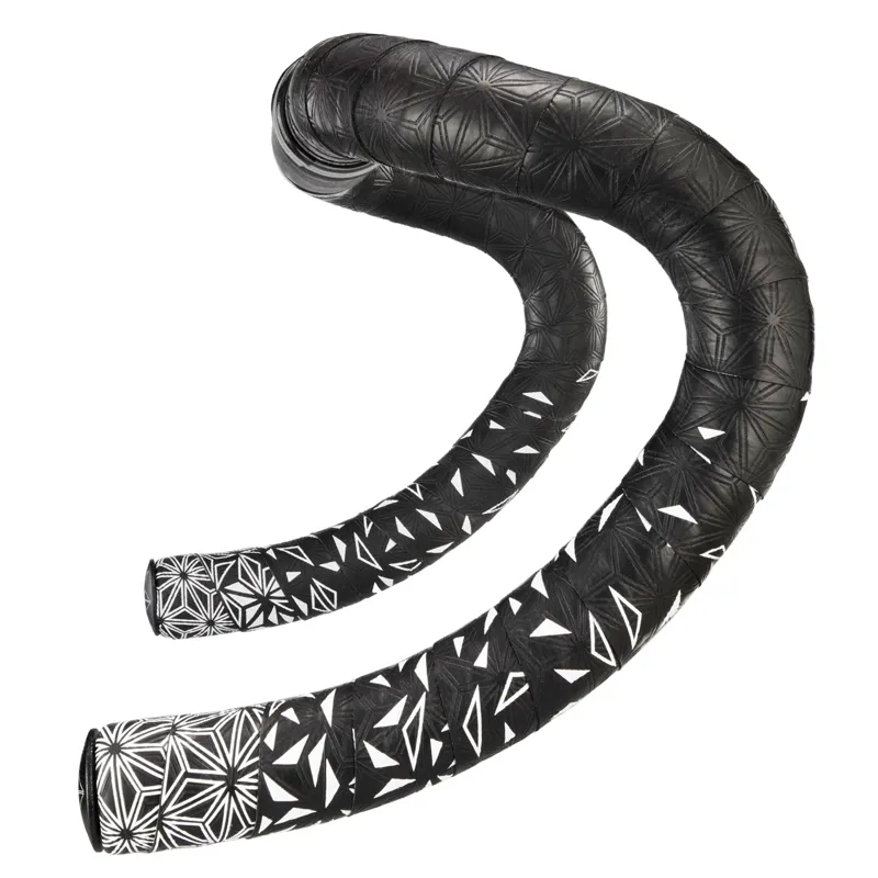 Supacaz Super Sticky Kush Star Fade Bar Tape in White Fade