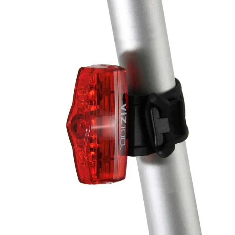 Cateye Viz 100 Red Rear Bike Light-1