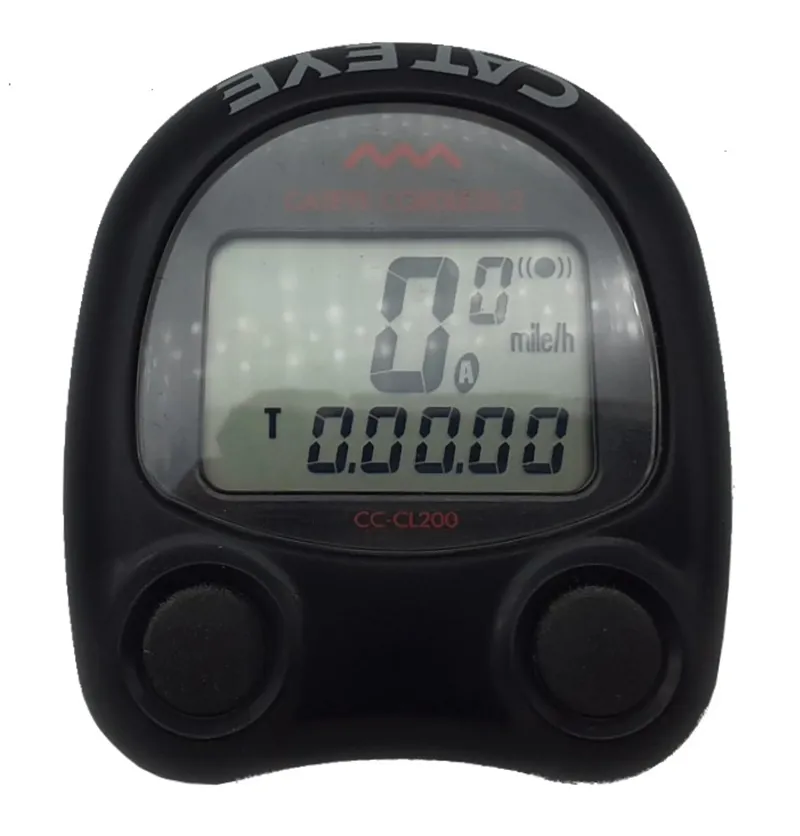 Cateye Cordless 2 Cyclo Computer in Black with SPD1