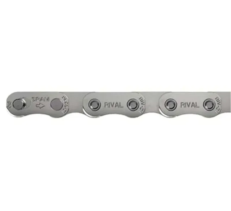 Sram Rival Axs d1 Flattop 12 Speed Chain 120links With Powerlock in Silver