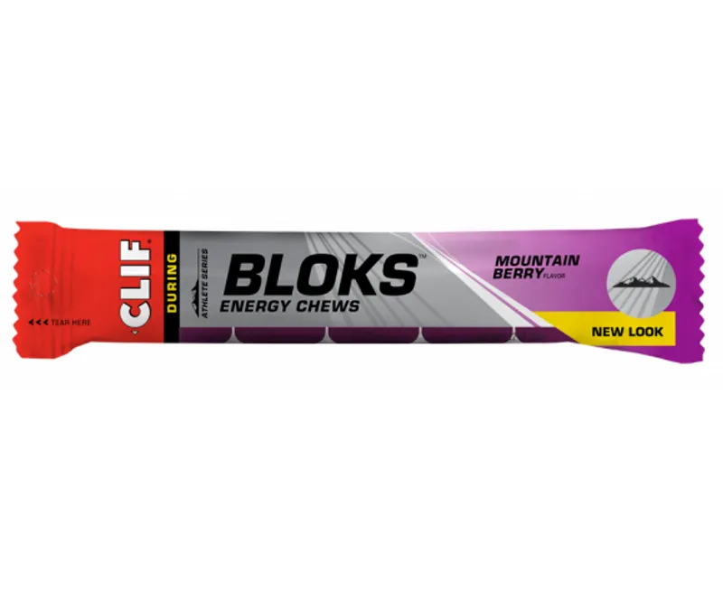Clif Blok Energy Chews in Mountain Berry Flavour