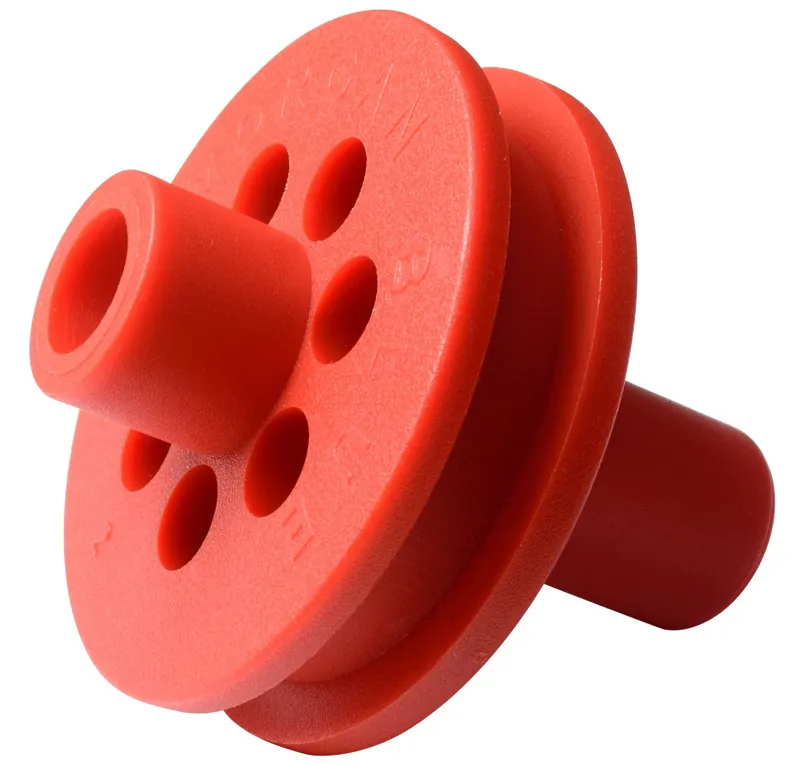 Morgan Blue Chain Keeper for 12mm Bolt Thru Axles in Red