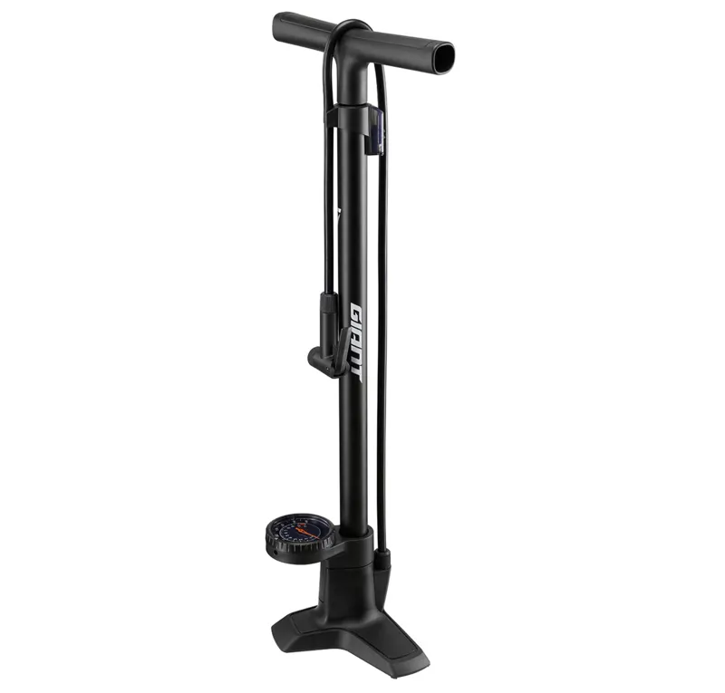 Giant Control Tower Comp Floor Pump in Black