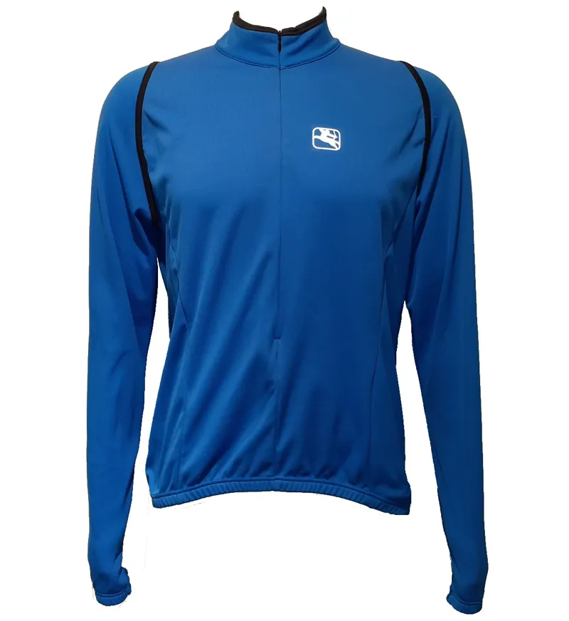 Giordana Technical Blend Long Slieve Jersey in Blue size XXXL