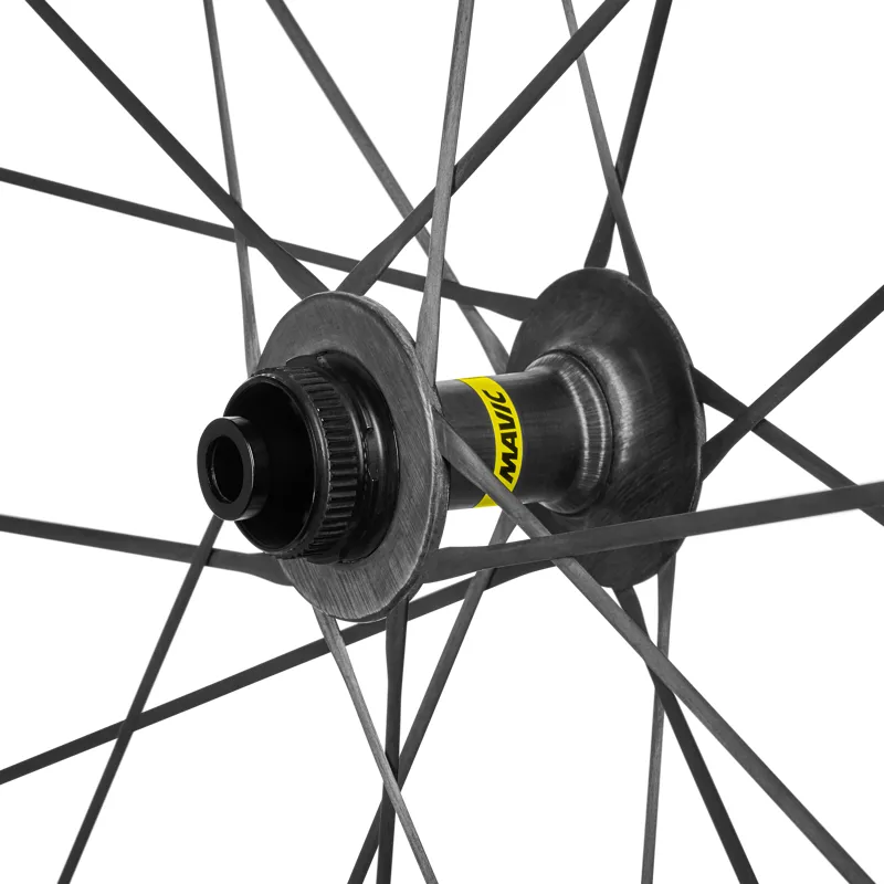 Mavic Cosmic Ultimate 45 UST Disc Centre Lock Pair in Black-4
