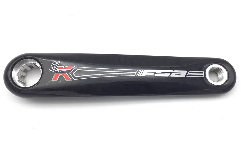 FSA SLK Mega Carbon splined 172.5mm Left Crank Arm in Gloss Carbon