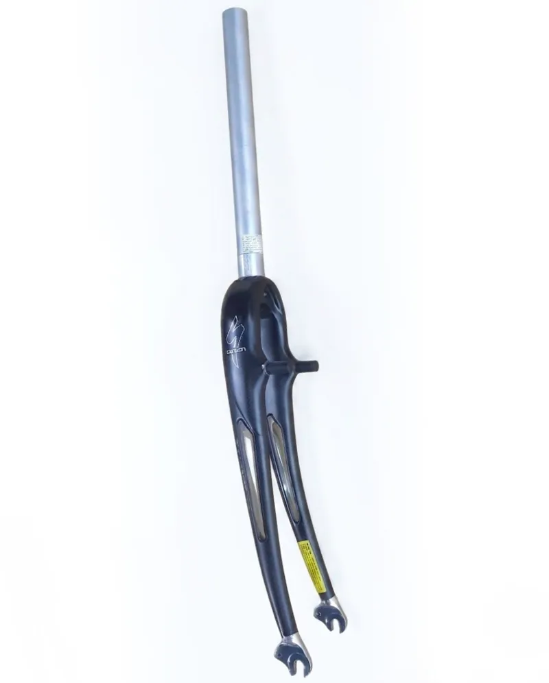 2008 Specialized Sirrus Carbon Cantilever Boss Fork with Long Zerts in Satin Black Fine Carbon Weave