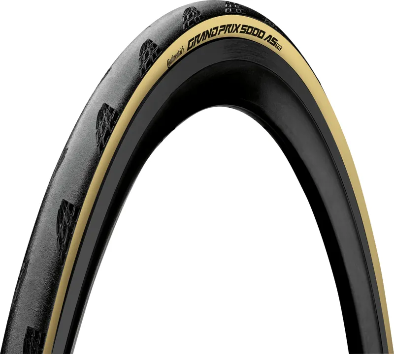 Continental Grand Prix 5000AS TR All-Season Tubeless Ready Foldable Tyre in Cream