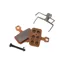 Sram Road AXS Red Force Rival Elixir Disc Brake Pads in Organic Compound