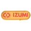 Izumi BMX Sew On Patch in Yellow NOS 1980s
