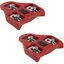 Look Delta Compatible Cleats in Red