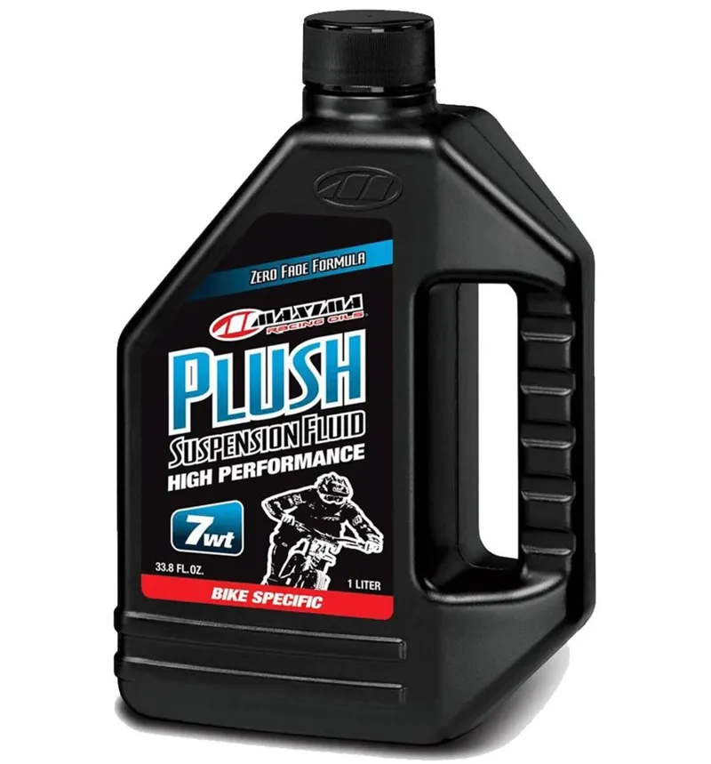 Maxima Rear Shock Suspension Oil Plush 7wt in 1 Litre Bottle